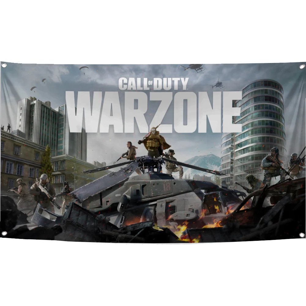 راية البوليستر المطبوعة الرقمية ، نسيج العلم ، نداء الواجب ، المناورات القد ، الستار ، 60x90 سنتيمتر ، 90x150 سم