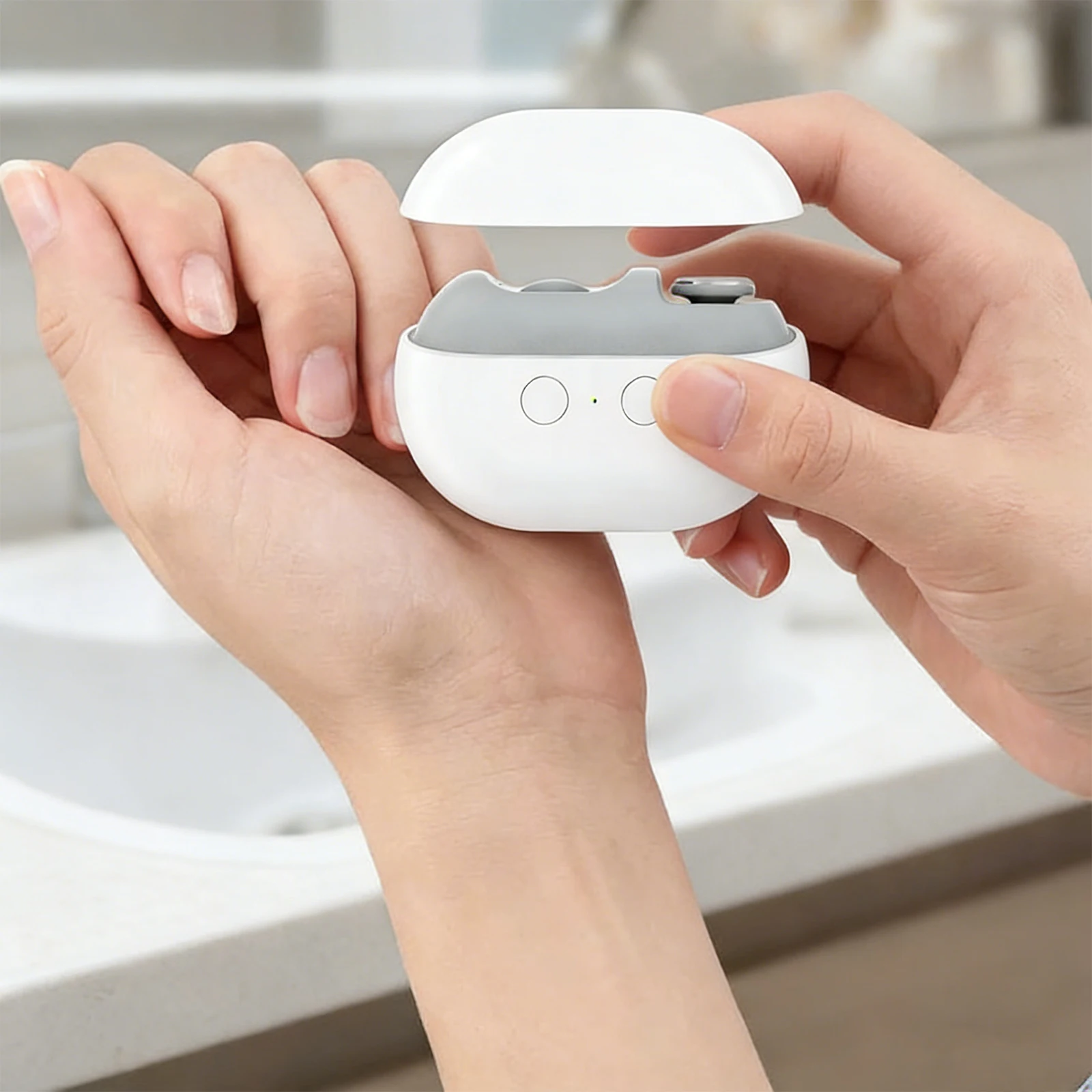 

Rechargeable Electric Nail Clipper Multi Functional Portable Fully Automatic Nail Clipper Practical Durable Safety Manicure Tool