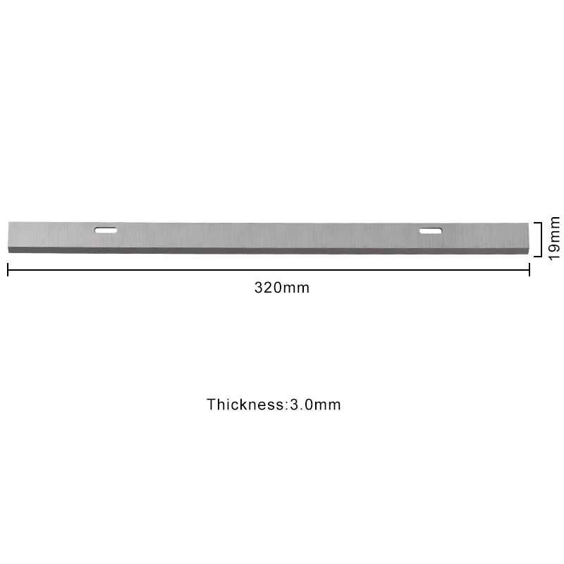 Noże strugarskie 320x19x3mm DE7330 dla DeWalt DW733 Type2 do obróbki drewna-zestaw 2 szt.