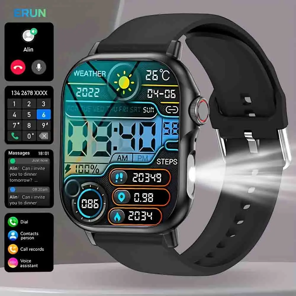 

Smart Watch For Full Touch Screen Bluetooth Call Waterproof Watches Sport Fitness Tracker Smartwatch Lady Reloj Mujer