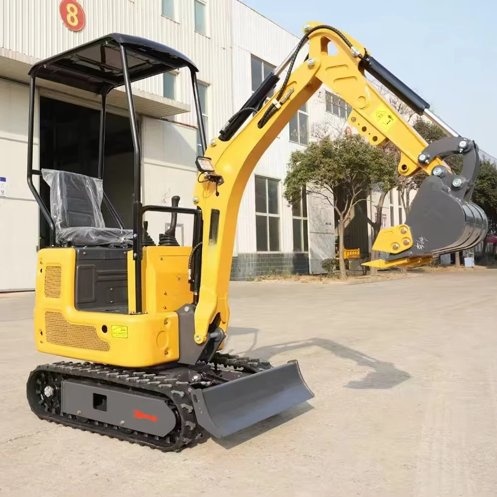 CE Construction Mini Excavator Hydraulic Mini Crawler Excavator Small Digger Bagger Diesel Engines Excavators