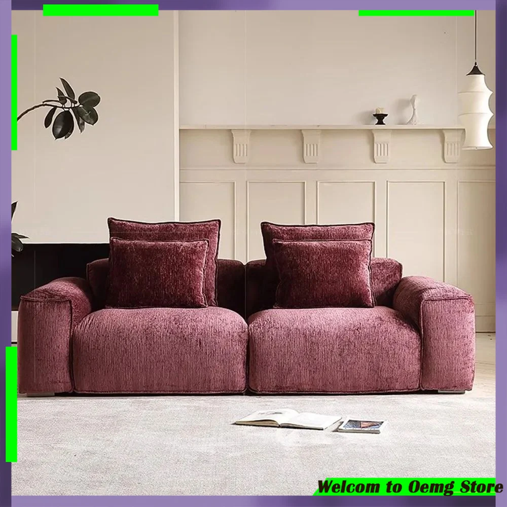 

Luxury Nordic Sectional Sofa Comfortable Modern Living Room Furniture Elegant Design Small Apartment Muebles Trending Home Decor