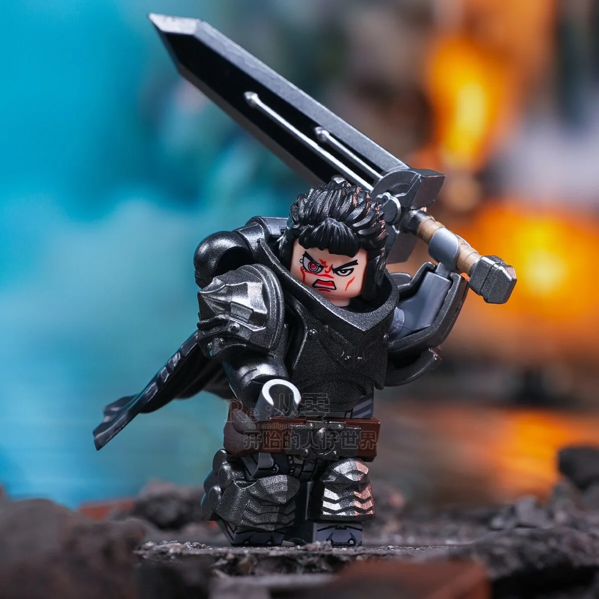Magnet Berserk Building Blocks Guts Mini Action Figure Toys