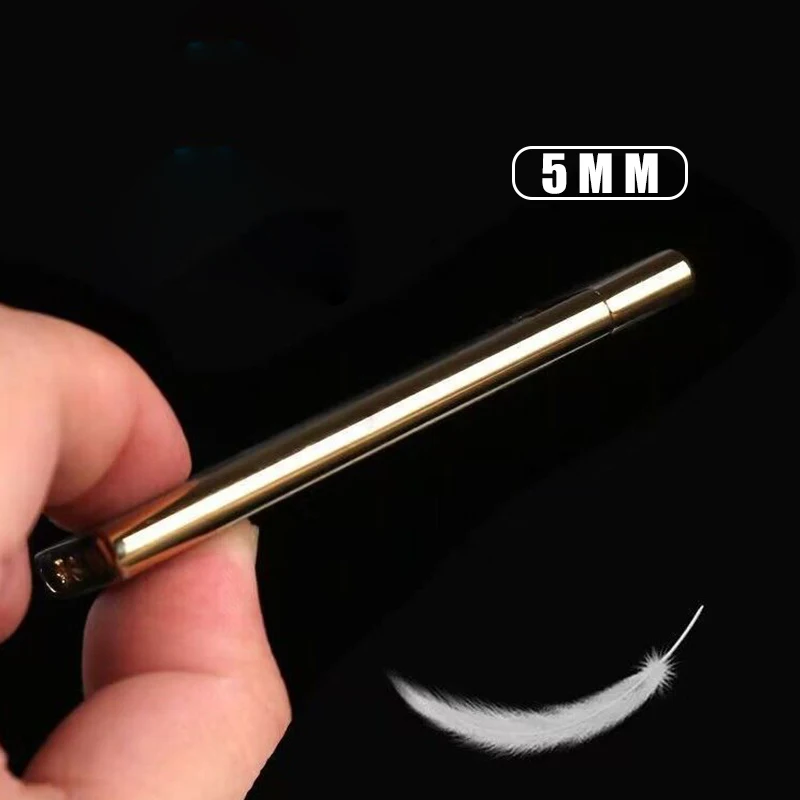 ZORRO Ultra Thin Lighter Body 5MM Thickness Grinding Wheel Ignition Bottom Inflation Flame Regulating Valve Portable