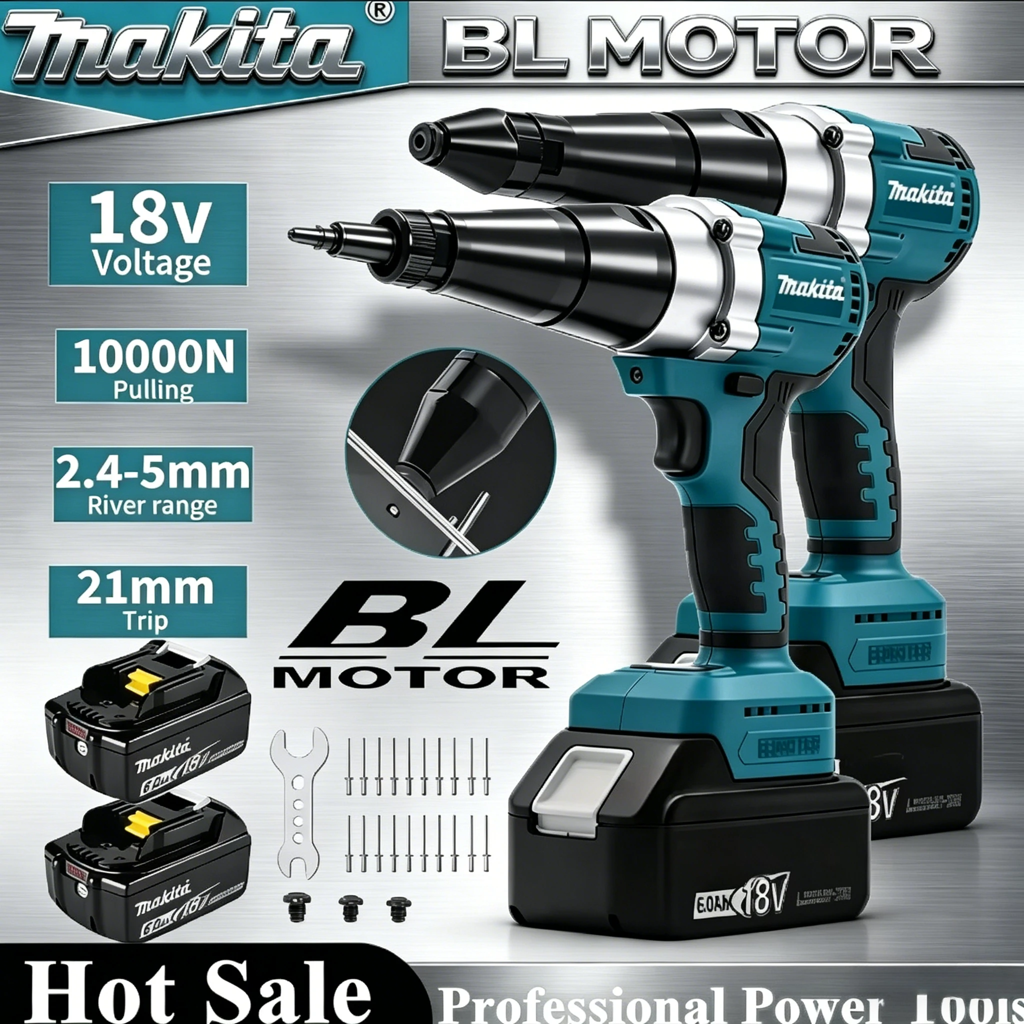makita-brushless-electric-rivet-gun-for-18v-battery-led-cordless-rivet-nut-gun-automatic-riveting-tool