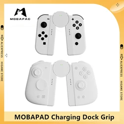 MOBAPAD Game Controller Charging Dock Grip For M6 HD/ Nintendo Switch/ Joy-con Handle V-Shaped Charger Controller Charger Stand