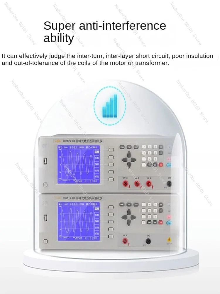 YG201A-5K Motor Turn-to-Turn Withstand Voltage Shock Tester Pulse Tester