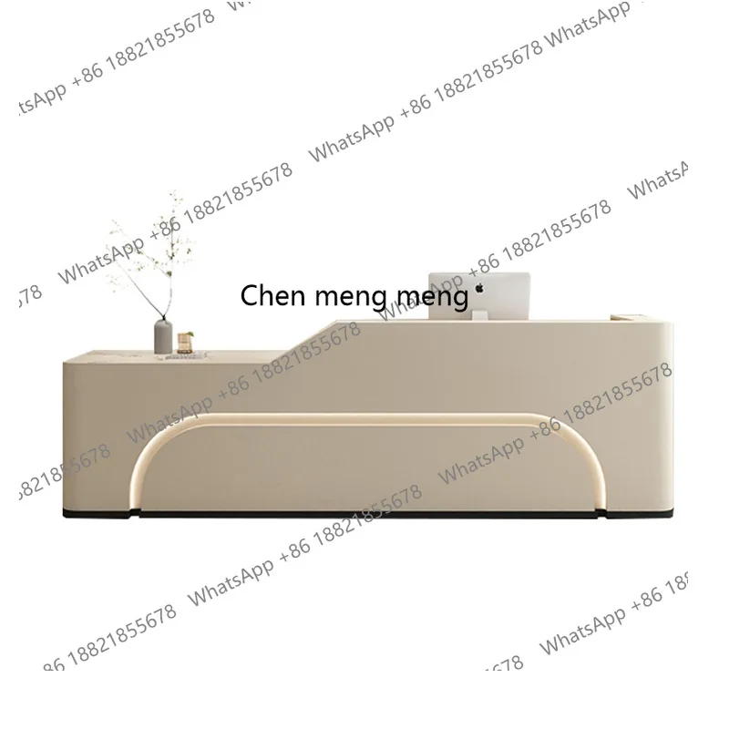 Salone di bellezza Bar Negozio di abbigliamento pagina di cassa Banco reception bellezza dentale Reception commerciale aziendale Banco reception