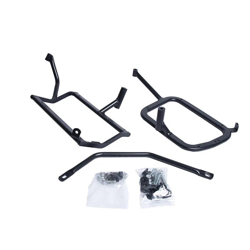 Suitable for VOGE 525DSX 2024  Stainless Steel Motorcycle Luggage Rack Without Hiding Exhaust Pipe Side Rack