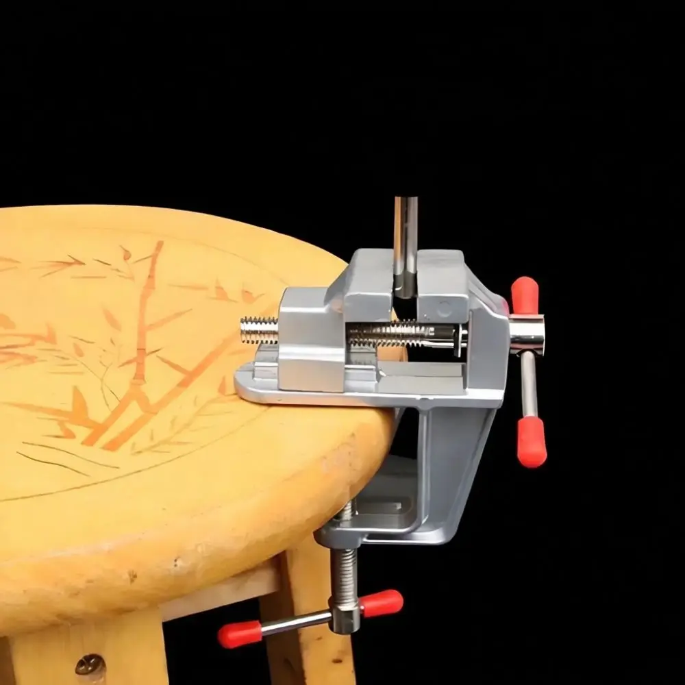 Adjustable Table Vise For Crafting Model Assembly Small Jaw Vice Desktop Holder Portable Hand Tool For Precise Work Holding