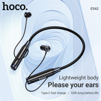 HOCO ES62 Neckband Comfortable Wireless Bluetooth Earphone 14mm Speaker HiFi Stereo Audio Sports Earbuds Support For Smart Phone