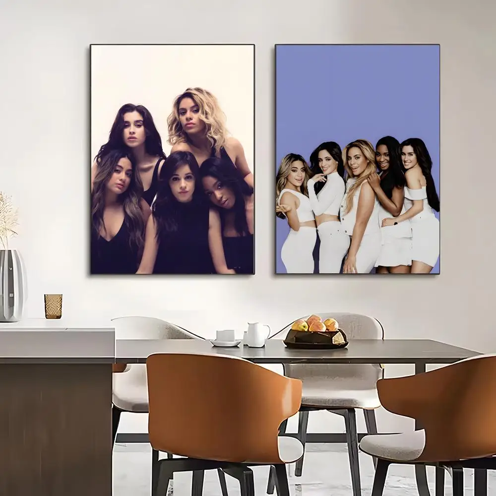 celebrity F-Fifth Harmony Poster Wall art print art suitable for living room bedroom bar parlor home decor gift view 5