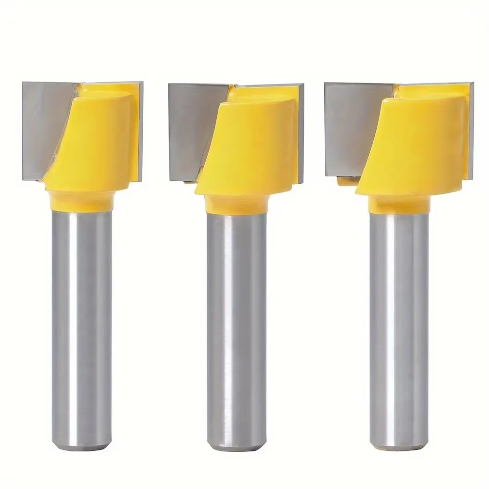 قاطع سفلي لأعمال النجارة متري عرقوب 8 مم: طحن النجارة، أداة تشذيب/جهاز توجيه نقش، رأس مسطح #4