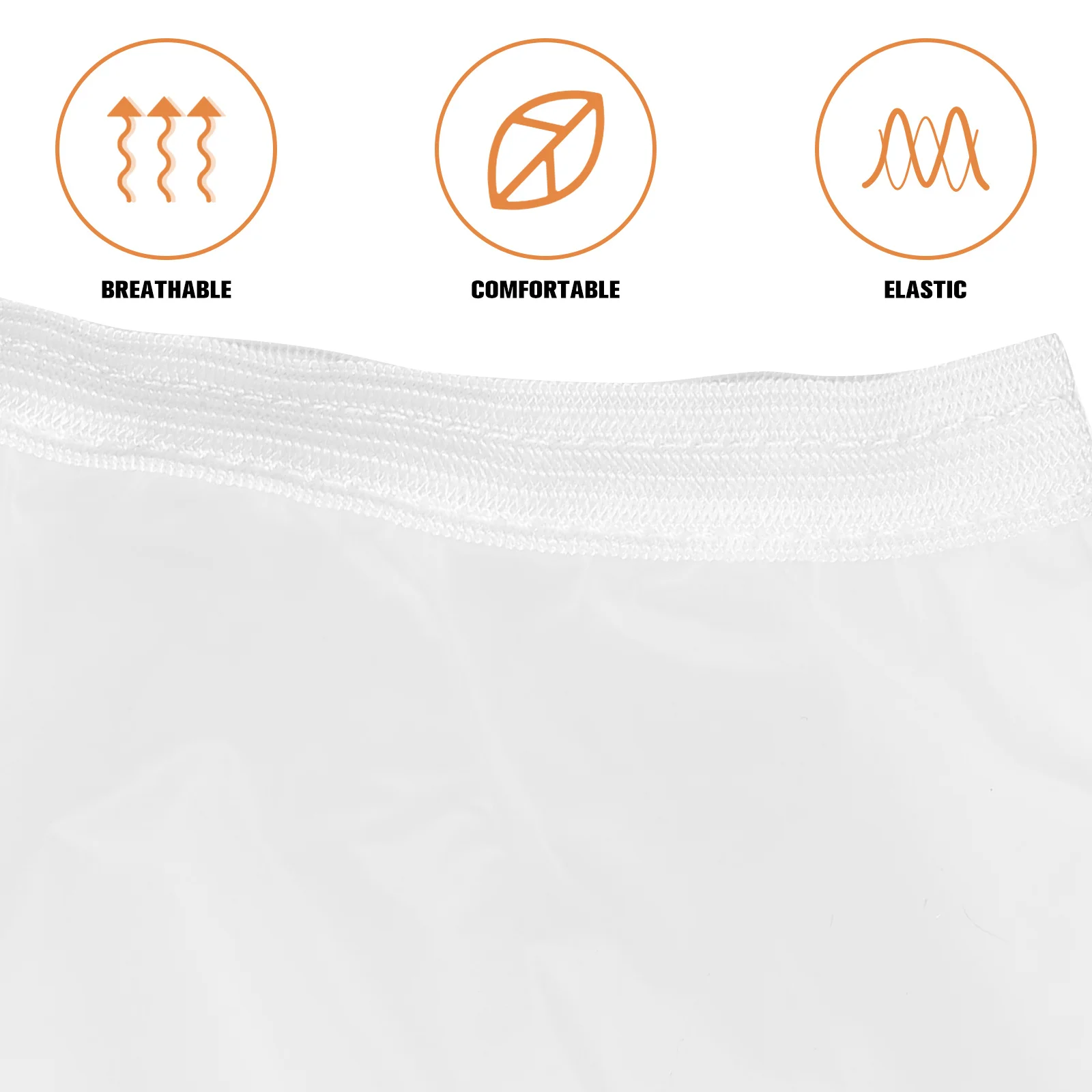 2Pcs Waterproof Diapers Anti-leak Elderly Cover Adult Nappies Pants Leakproof Home Washable Eva Senior Covers ElasticReusable