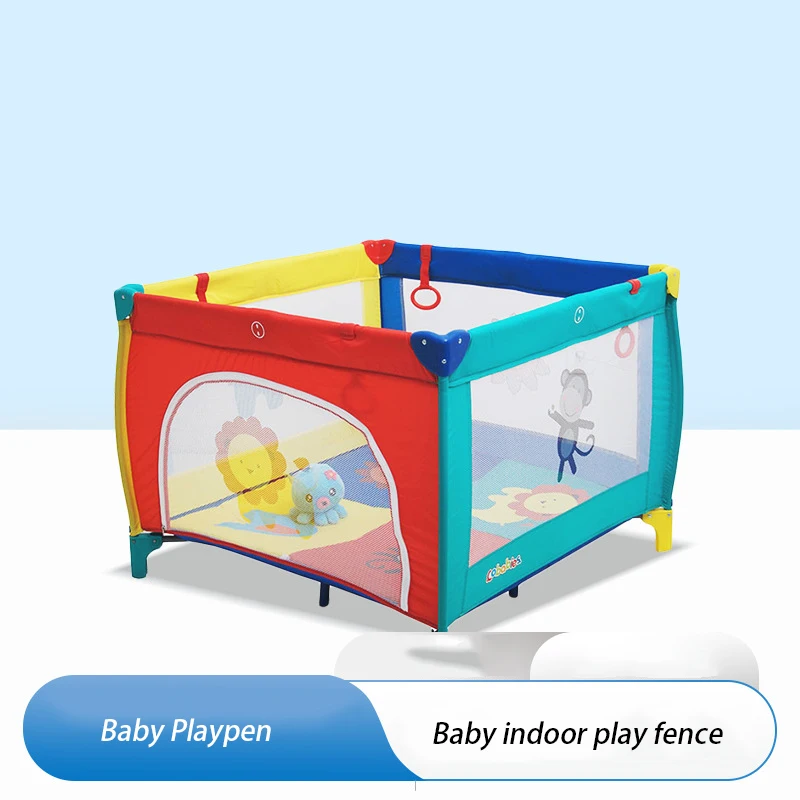 สไตล์ใหม่เด็ก Playpen ทารกแรกเกิดพับสนามเด็กเล่นแห้งลูกสระว่ายน้ําเด็กวัยหัดเดินความปลอดภัย Barrier รั้วเกม Guardrail เฟอร์นิเจอร์เด็ก