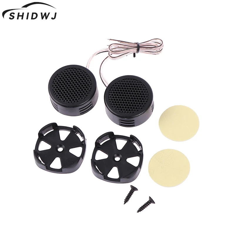 1Pair Universal Car High Efficiency Mini Dome Tweeter Loudspeaker 2x 500W Loud Speaker Accessories