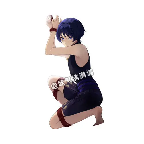 Scaramouche akrylowy stojak wiążący wyświetlacz figurki kolekcja towarów anime dekoracja biurka ozdoba Accesorios Model zabawkowy — zdjęcie 3