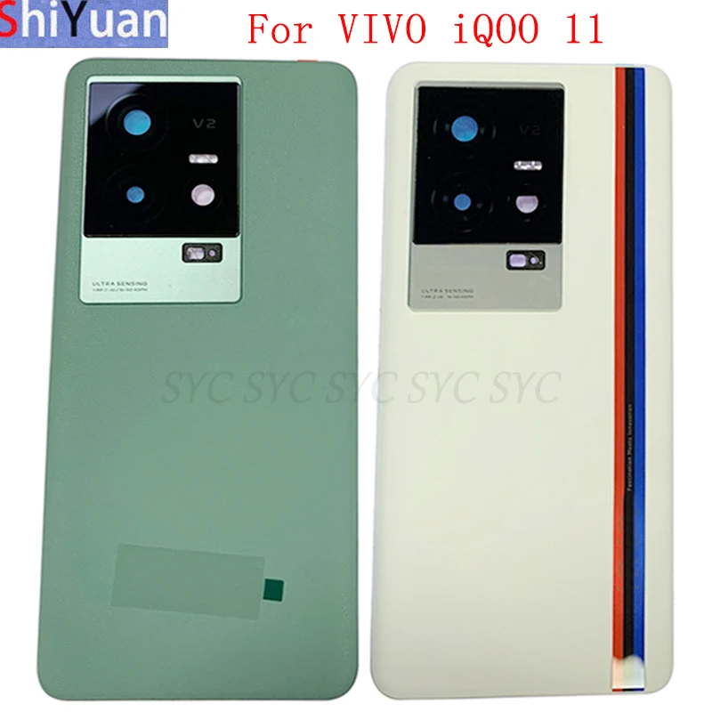 

Battery Cover Rear Door Housing Case For VIVO iQOO 11 Back Cover with Logo Replacement Parts