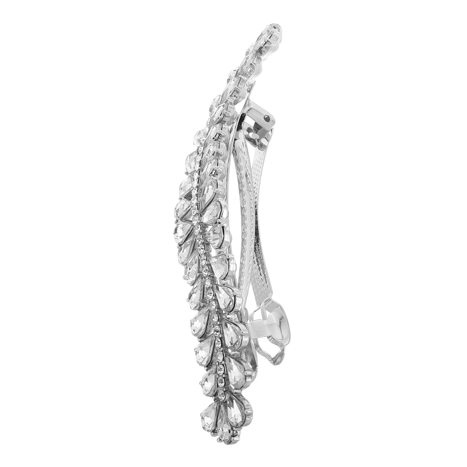 

Sparkle Rhinestone Metal Hair Clips Vintage Elegant Lightweight Decorative Accessories For Women Bridal Party Styling Hair