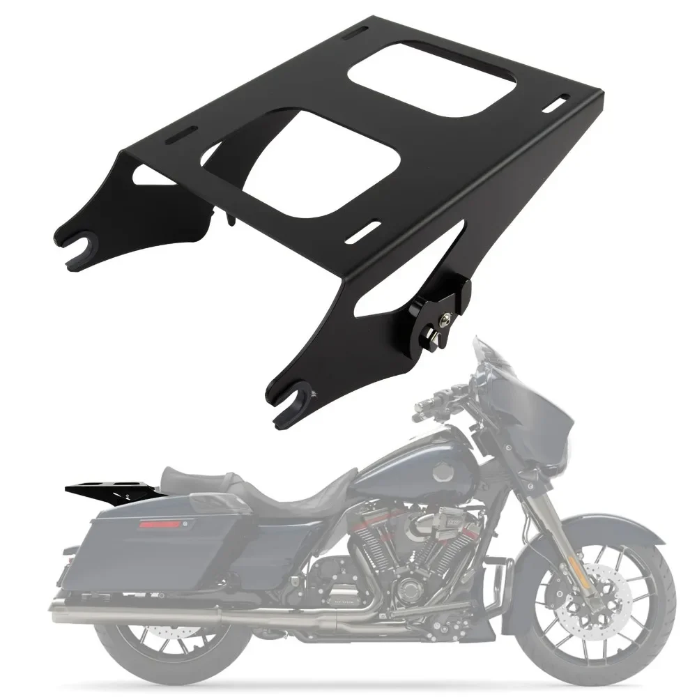 

Motorcycle Tour Pack Mount Luggage Rack Docking Hardware Detachable For Harley Touring Street Glide Road King Electra 2014-2022