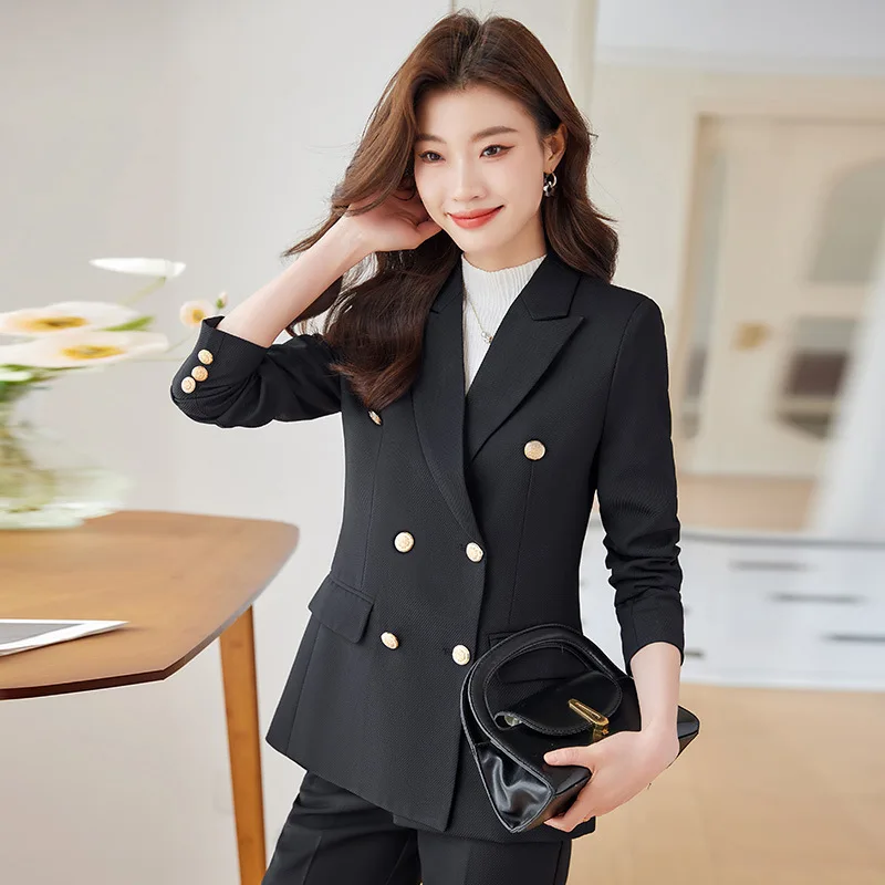 Autumn Winter Formal Professional Female Business Suits OL Style