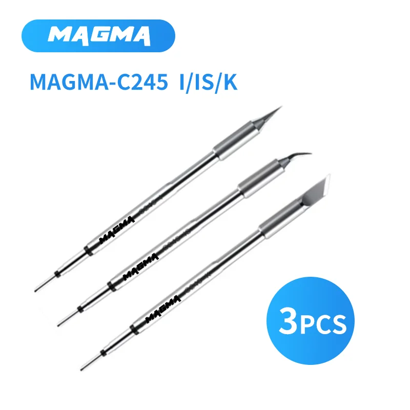 MAGMA C210 C245 C115 Soldering Iron Tips Compatible JBC Sugon Aifen Aixun Soldering Station Heating Core Solder Tips