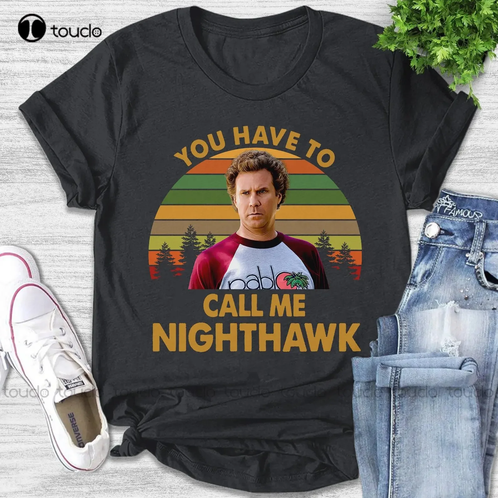 Brennan Huff You Have To Call Me Nighthawk T-Shirt Movie Quote Unisex T Shirt Mens Funny Tee Shirts Xs-5Xl Christmas Gift Tshirt