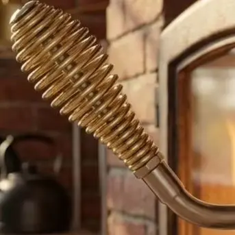 16cm Galvanized Steel Handle For Fireplace Doors And Boilers - Ergonomic High Temp Resistant Grip Replacement