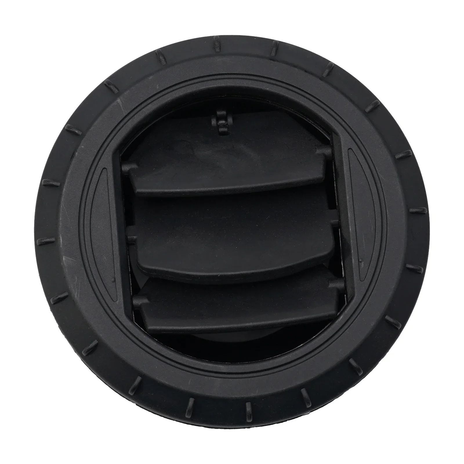 60mm Warm Air Vent Outlet Air Diesel Parking Heater Air Conditioner Duct Hose Pipe Air Vent Outlet Rotatable Black For Car Truck