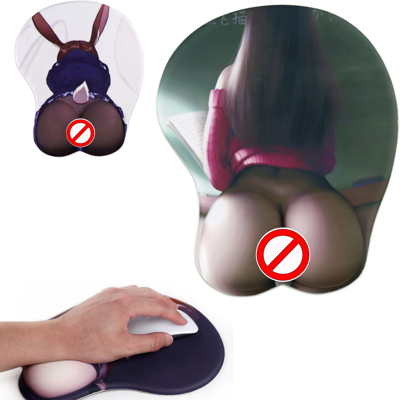 

Anime Mousepad Wrist Rest Support Mouse Pad Desk Accessories Ergonomic Gabinete Gamer Tapis De Souris Mats Hentai Kawaii Playmat