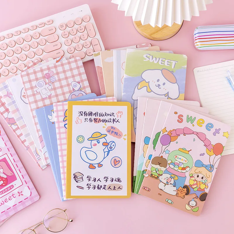 Cute Cartoon A5 Notebook Kawaii Bunny Bear Daily Weekly Planner Note book Time Organizer School Supplies Notepad