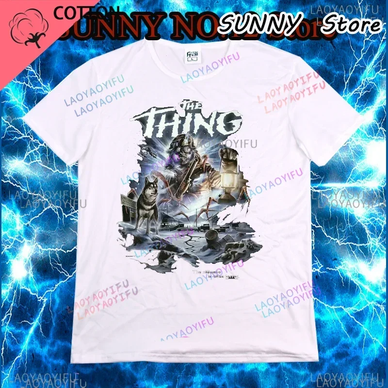 2024New John Carpenter'S The Thing Movie T Shirt Men Women Tee Shirt Custom Gift Streetwear Tee Shirt