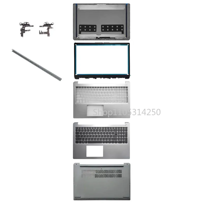 Laptop LCD Back Cover Front Hingecover For Lenovo Ideapad 1 15ADA7 15AMN7 2022 Palmrest Keyboard Lower Bottom Case Housing