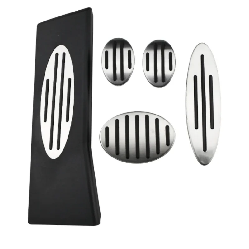 Car Gas Fuel Clutch Brake Foot Rest Pedal Pads Cover for Mini Cooper One Hatch Hardtop Countryman JCW R56 R60 R61 F54 F55