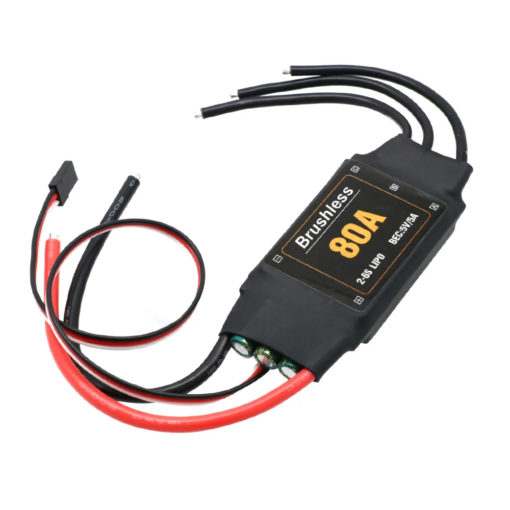 Mitoot-Brushless 80A ESC Speed Controller 2-6S 5V 5A UBEC، RC FPV Quadcopter، الطائرات، طائرات الهليكوبتر
