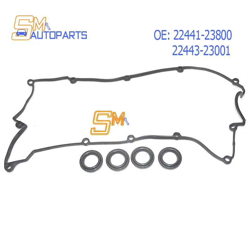 Hoge Kwaliteit Klepdeksel Pakking Set 22441-23800 22443-23001 Voor 2003-2012 Hyundai Elantra Tucson Kia Sportage 2.0l