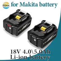 100% Original Makita 4Ah/5Ah for Makita 18V Battery BL1830B BL1850B BL1850 BL1840 BL1860 BL1815 Replacement Lithium Battery