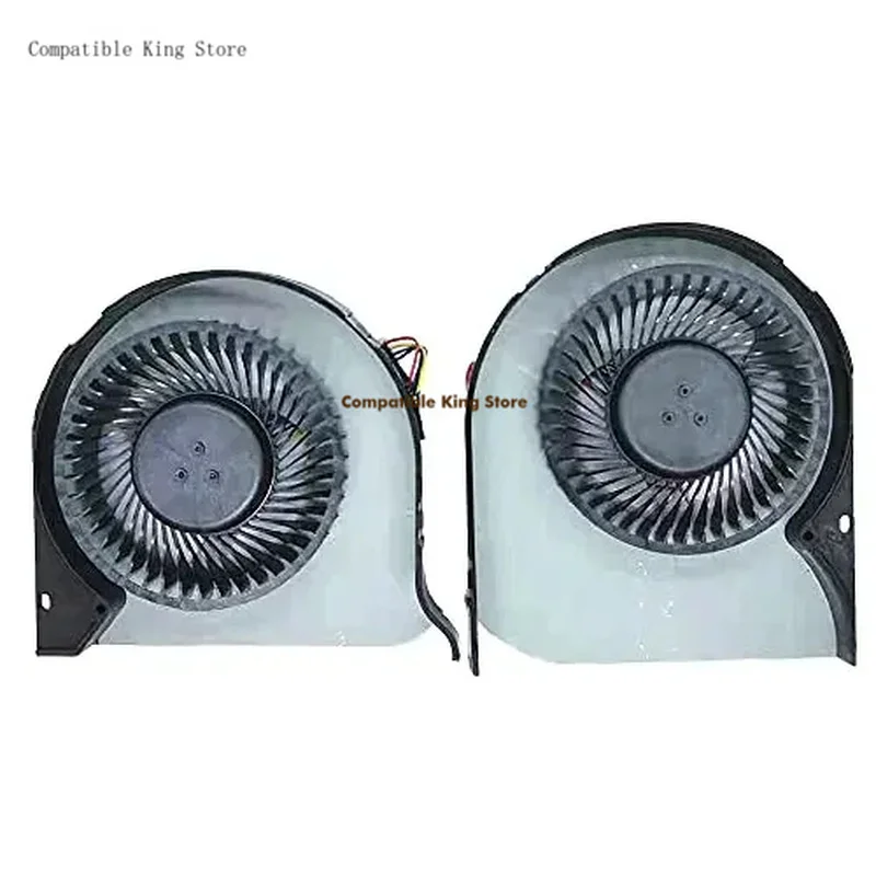 X Replacement New Laptop CPU+GPU Cooling Fan for DELL Precision 7510 M7510 7520 M7520 Series Fan