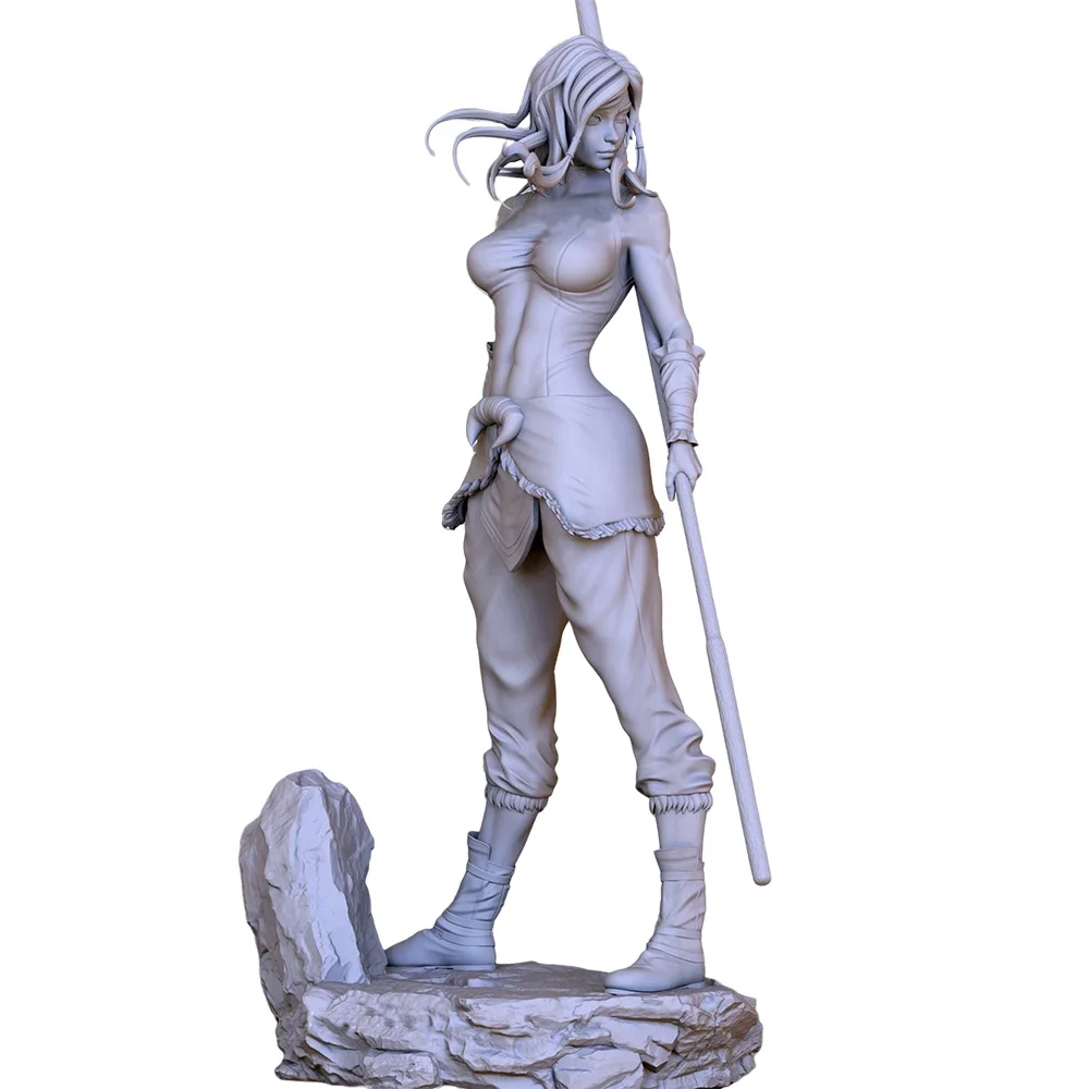 Korra Figure 1:18 Miniaturowy zestaw modeli do składania żywicy Niepomalowany plastikowy zestaw modeli do składania A491