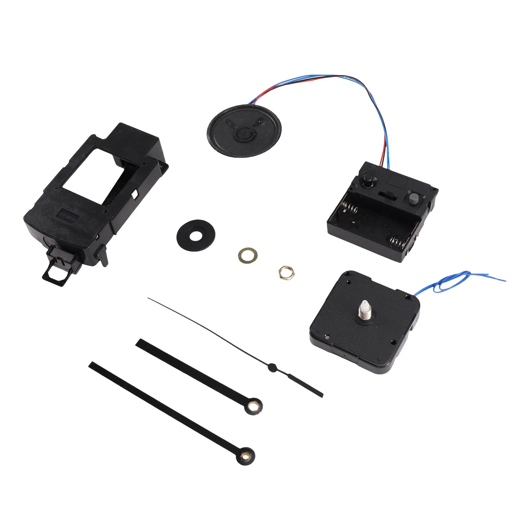 Quartz Pendulum Clock Movement with Music Chime Box,17Mm Shaft for 2-7mm Clock Panels,Home Repair Accessory Clock Repair