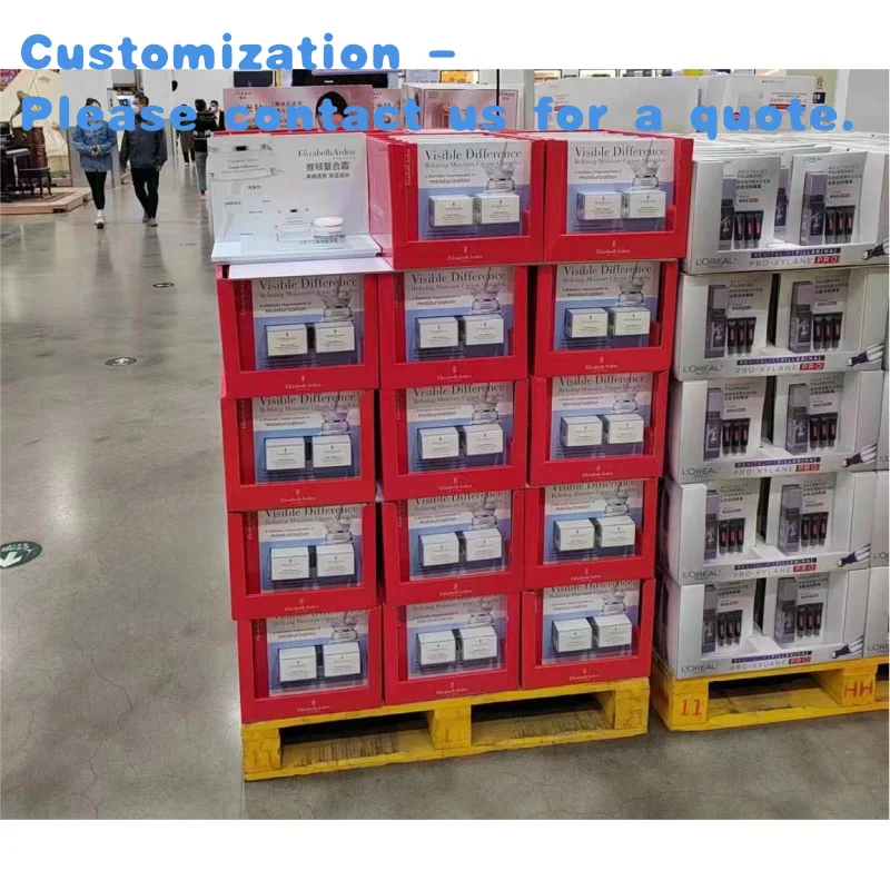 custom.Retail Store Cosmetics Display showcase Skin Care Fixture Display Cabinet