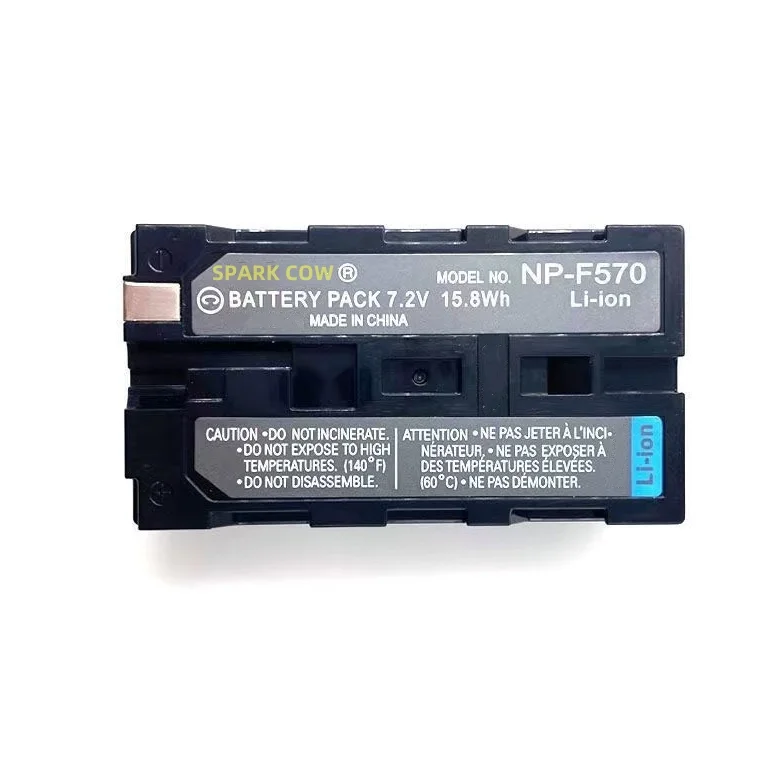 

high-performance NP-F570 NP F570 NP F300 Camera Battery For Sony NP-F550 NP-750 YONGNUO Camera Lights BC-V615 Battery Charger