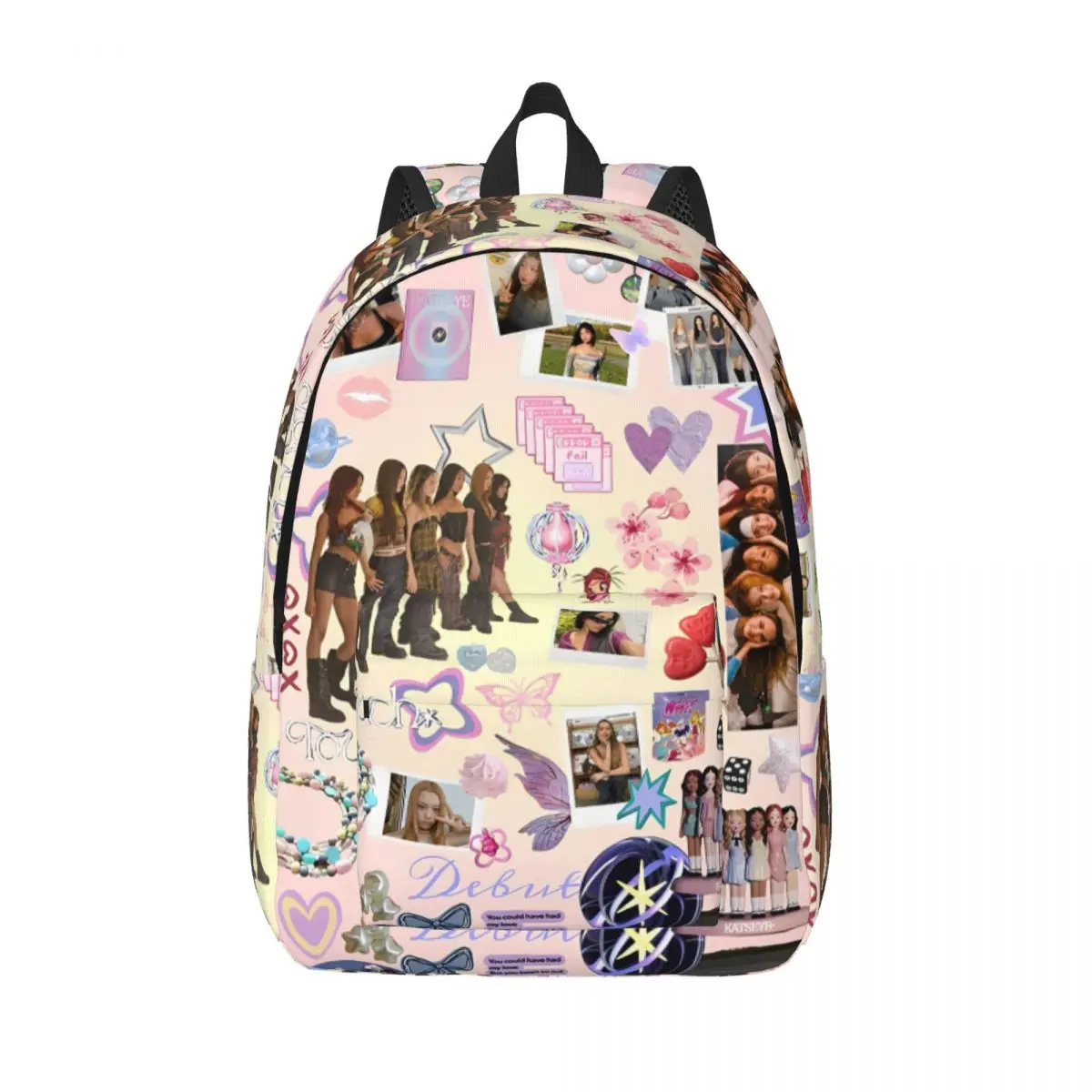 

Katseye Backpack for Men Women Casual Student Business Daypack Laptop Canvas Bags with Pocket