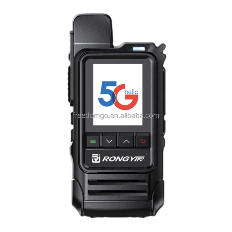 

Rongyin R360 4G POC Радио дальнего действия Walkie Talkie SIM-карта Двустороннее радио GPS-позиционирование Сеть Цифровое багажное радио