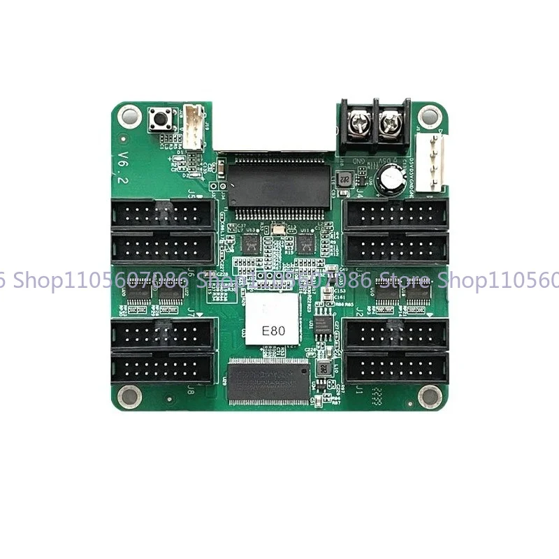 Suitable for E80 Full Color Led Display Receiving Card Indoor Large Screen Outdoor Electronic Screen Advertising Screen