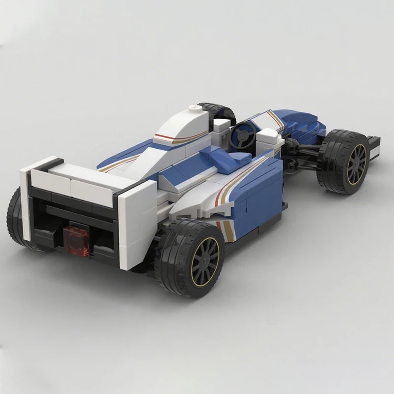 206pcs MOC F1 Williamser FW16 City Champions Super Car Building Blocks Christmas Gift DIY Craft Project Perfect for Creative