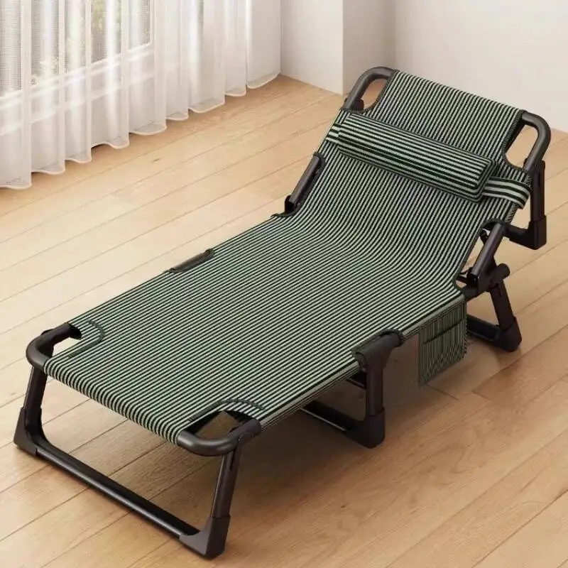 

Camping Chair Foldable Beach Lounger Sun Recliner Patio Garden Travel Tourist Fishing Backrest Accessories silla playa room