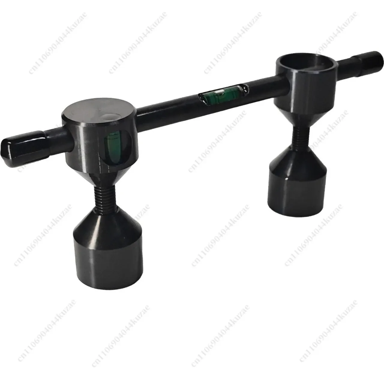 HLH Metal Horizontal Water Bubble Quasi-bubble Round Metal Bubble With Base Mounting Hole Flange Level Precision