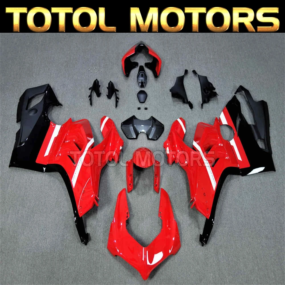 

Fairings Kit Fit For Panigale v4 v4s 2018 2019 2020 2021 Bodywork Set 18 19 20 21 Abs High Quality Injection Red Black