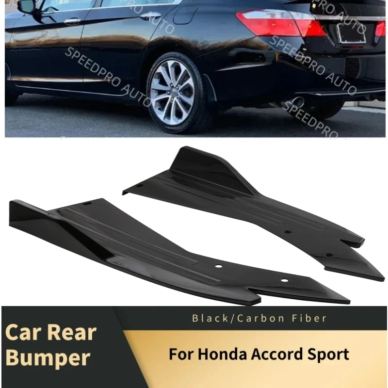 

For H0nda Accord Sport Rear Bumper Spoiler Lips Splitter Diffuser Scratch Protector Trims Side Skirt Extension Body Kit
